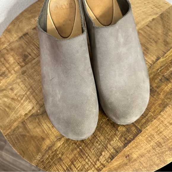 Bryr Chloe Closed High Heel Clog Grey 41 - Picture 8 of 9